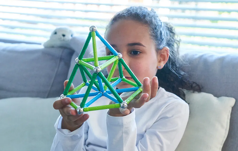 Klocki magnetyczne Classic Recycled 60 elementów GEOMAG GEO-272