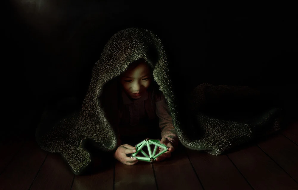 Klocki magnetyczne Glow Recycled 60 elementów GEOMAG GEO-338