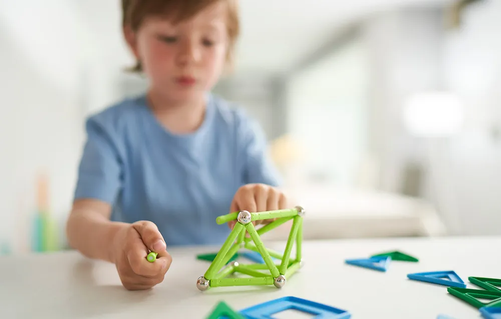 Klocki magnetyczne Classic Panels Recycled 52 elementy GEOMAG GEO-471