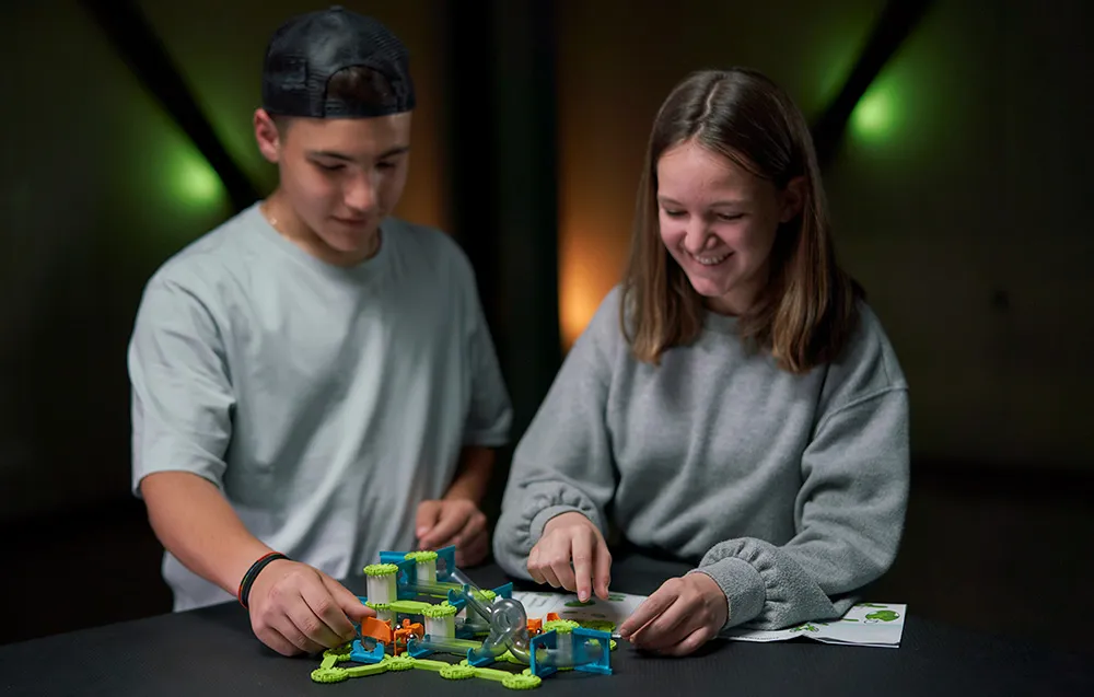 Klocki magnetyczne Mechanics Gravity Loops&Turns 130 elementów GEOMAG GEO-763