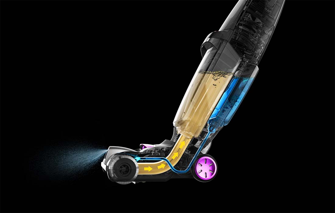 bezprzewodowy odkurzacz i mop pionowy JIMMY HW8