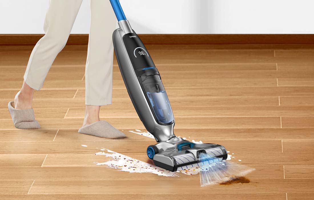 bezprzewodowy odkurzacz i mop pionowy JIMMY HW8