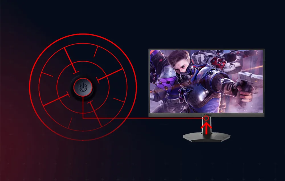 Monitor Koorui 25E3A 24.5" 1920x1080px 170Hz