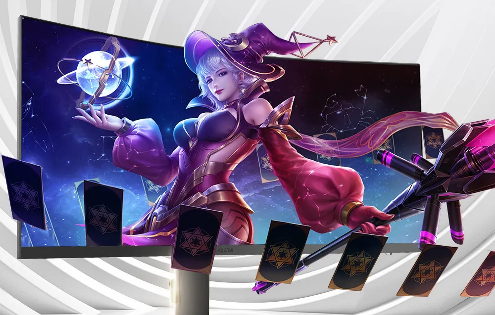 Monitor Gamingowy Koorui 34E6UC 34" 3840x1440px 165Hz