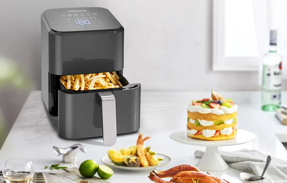 Frytkownica beztłuszczowa LEACCO 3,5L 1200W AF010