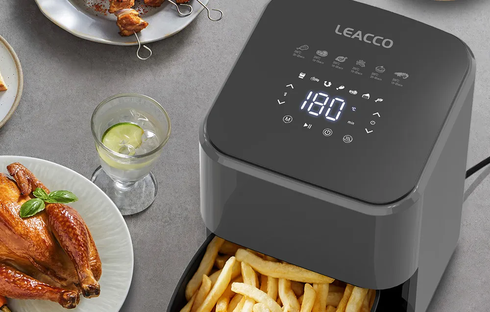 Frytkownica beztłuszczowa LEACCO 3,5L 1200W AF010