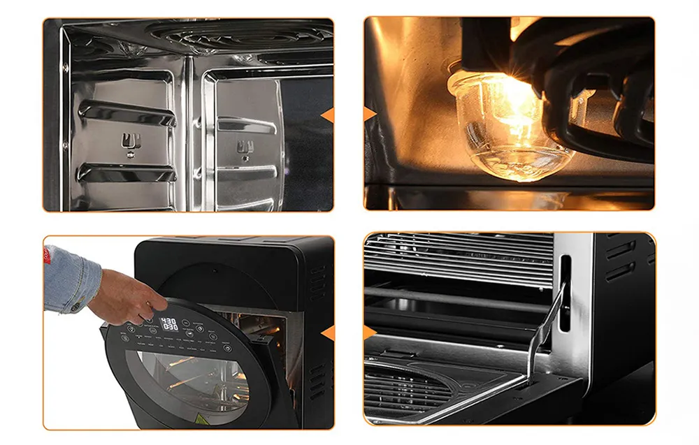 Frytkownica beztłuszczowa LEACCO 14L 1700W AF016