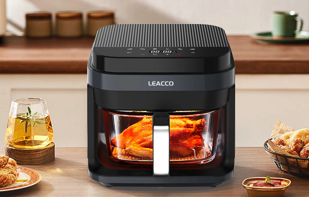 Frytkownica beztłuszczowa LEACCO 5,5L 1350W AF018