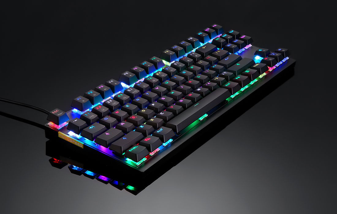 klawiatura mechaniczna Motospeed K82 red switch