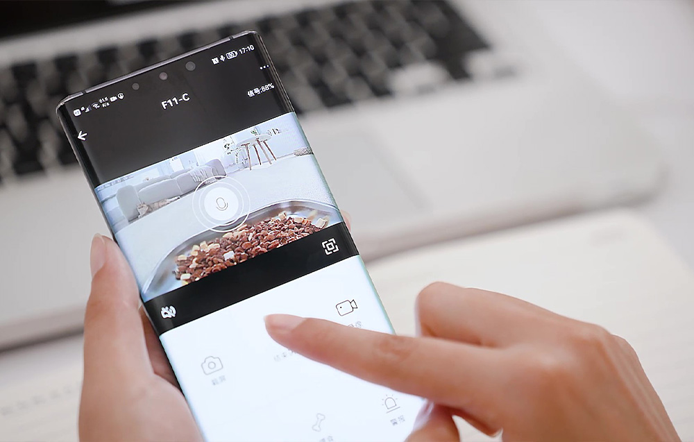 automatyczny dozownik do karmy PetWant F11-C