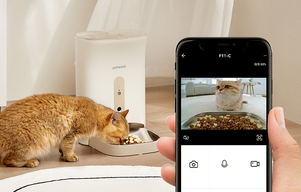 automatyczny dozownik do karmy PetWant F11-C