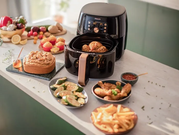 Frytkownica beztłuszczowa Philips HD9867/90