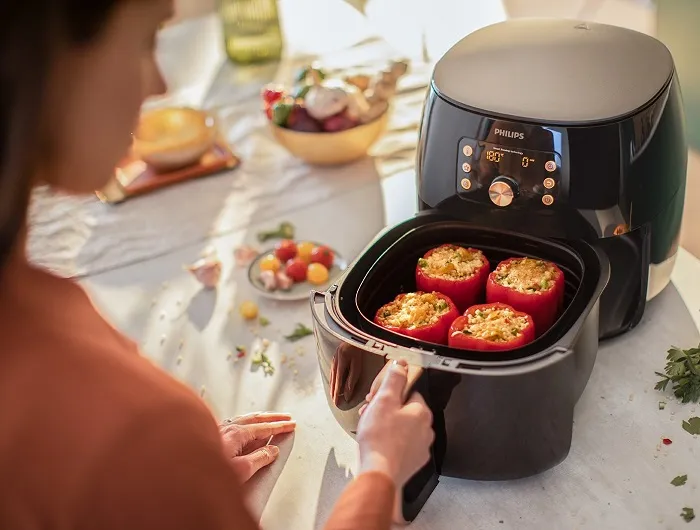 Frytkownica beztłuszczowa Philips HD9867/90