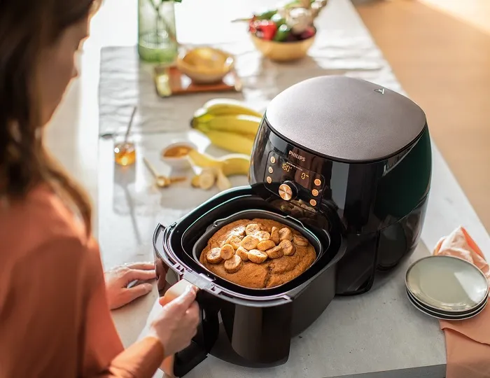 Frytkownica beztłuszczowa Philips HD9867/90