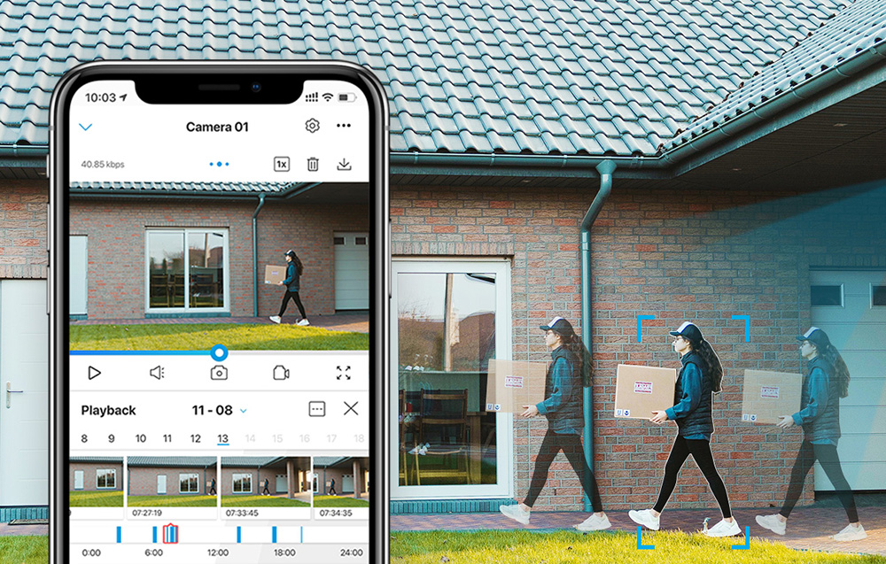 obrotowa kamera zewnętrzna IP Reolink RLC-523WA