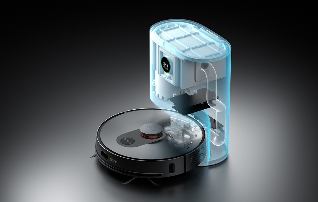 inteligentny odkurzacz / robot czyszczący Roidmi Eve Plus czarny