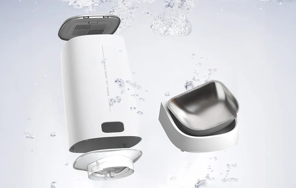 Inteligentny dozownik karmy Rojeco 4L Automatic Pet Feeder WiFi Version with Single Bowl