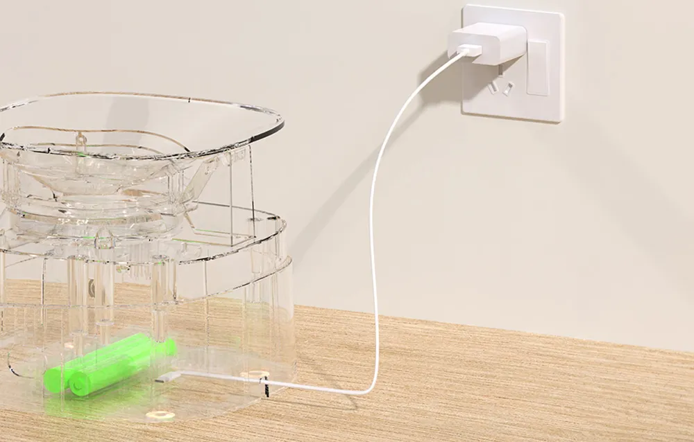 Inteligentny dozownik karmy Rojeco 4L Automatic Pet Feeder WiFi Version with Single Bowl