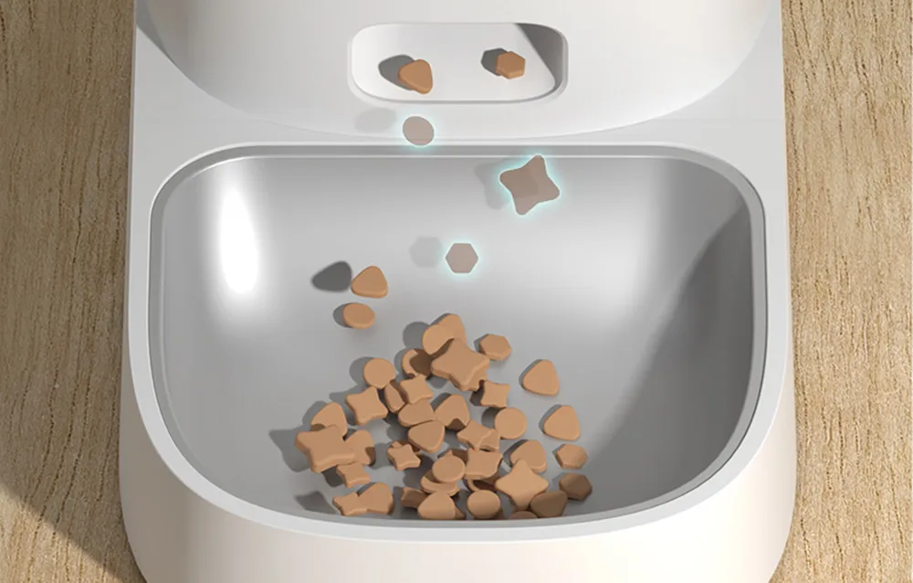 Inteligentny dozownik karmy Rojeco 4L Automatic Pet Feeder WiFi Version with Single Bowl