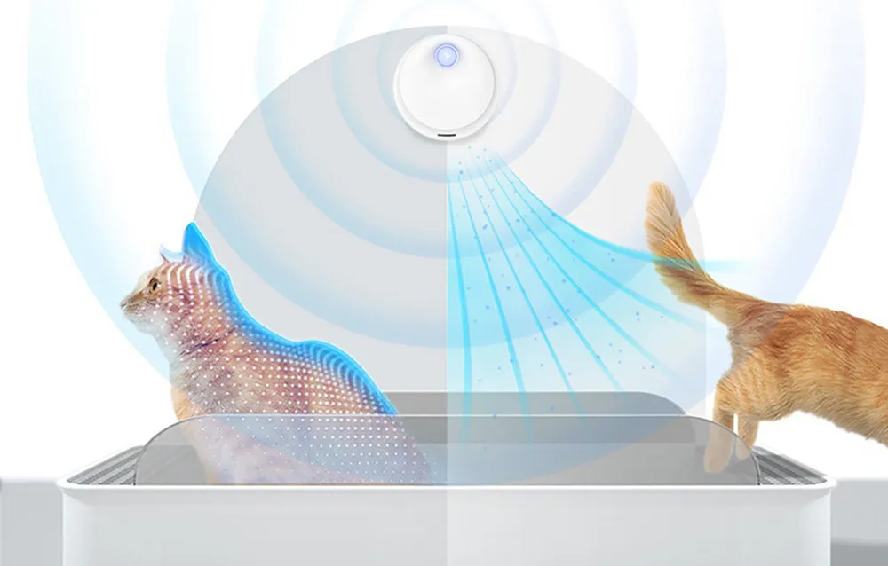 Inteligentny pochłaniacz zapachów Rojeco Cat Litter Box Deodorizer