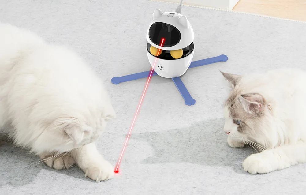 Interaktywna zabawka dla kotów Rojeco 3w1