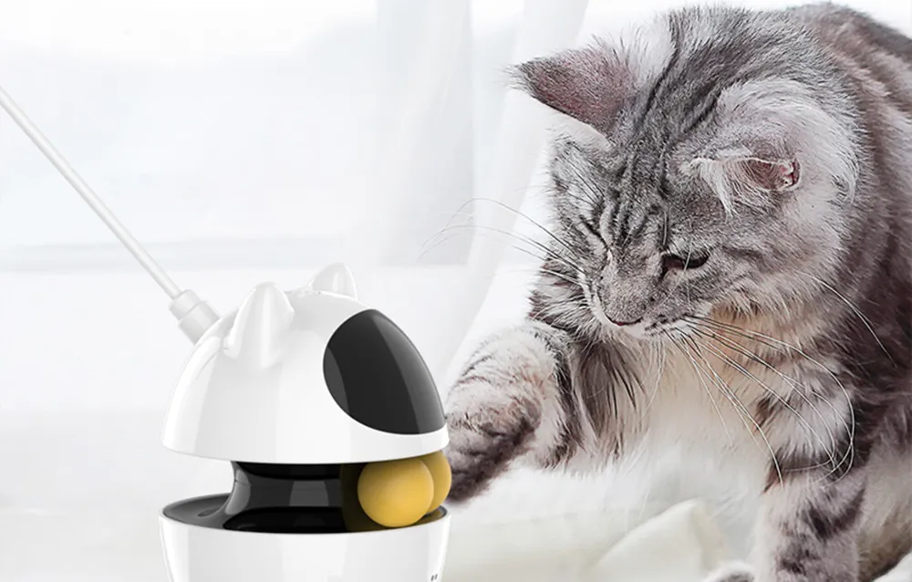 Interaktywna zabawka dla kotów Rojeco 3w1