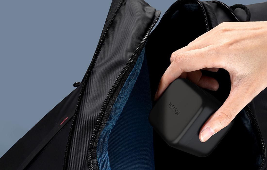 Ładowarka trójkanałowa box Telesin dla GoPro Hero 9 / Hero 10 + 2 baterie