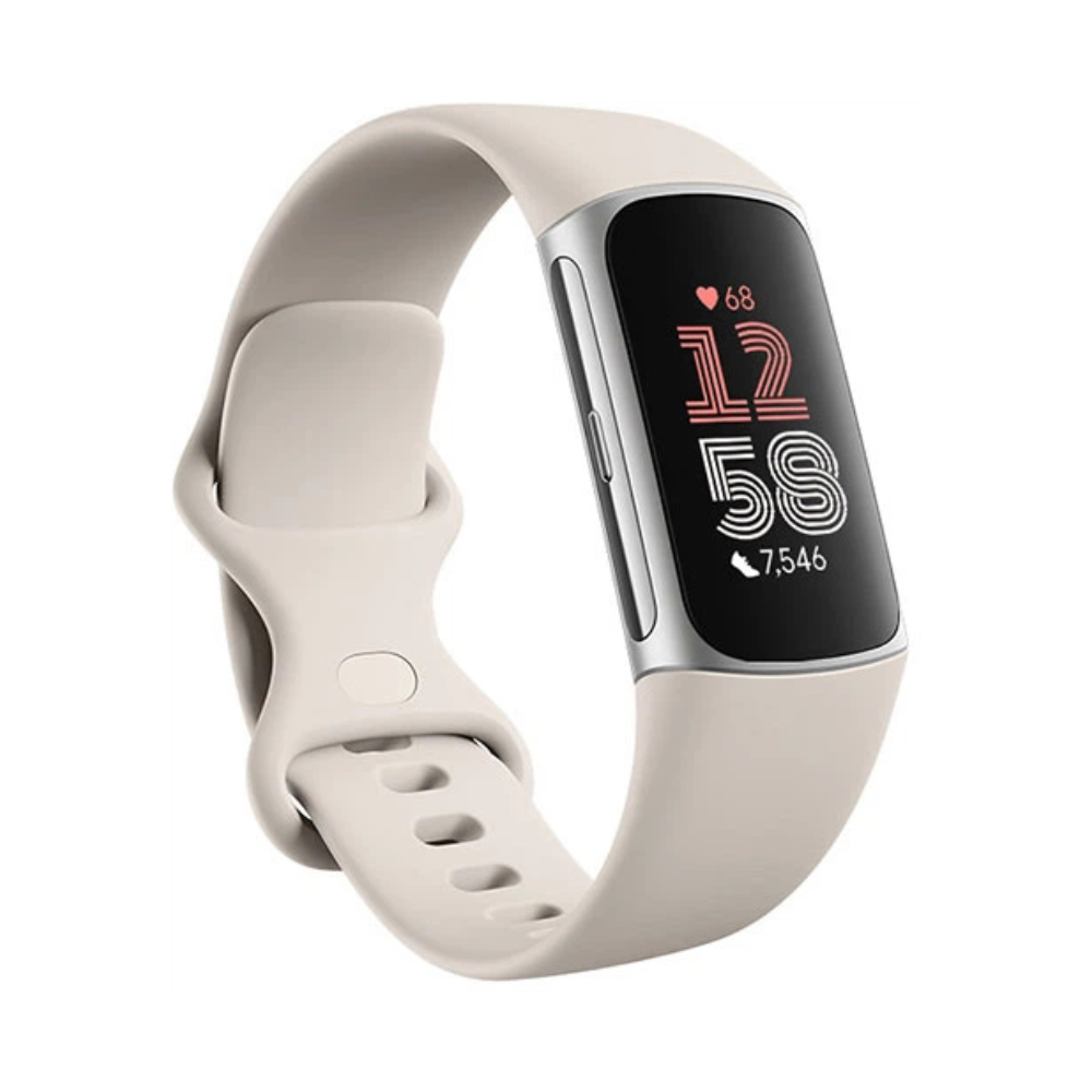 Smartwatch Google Fitbit Charge 6 Porcelain Silver