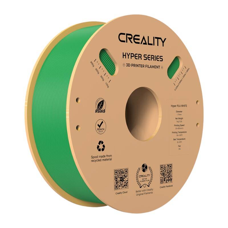 Filament Hyper PLA Creality zielony