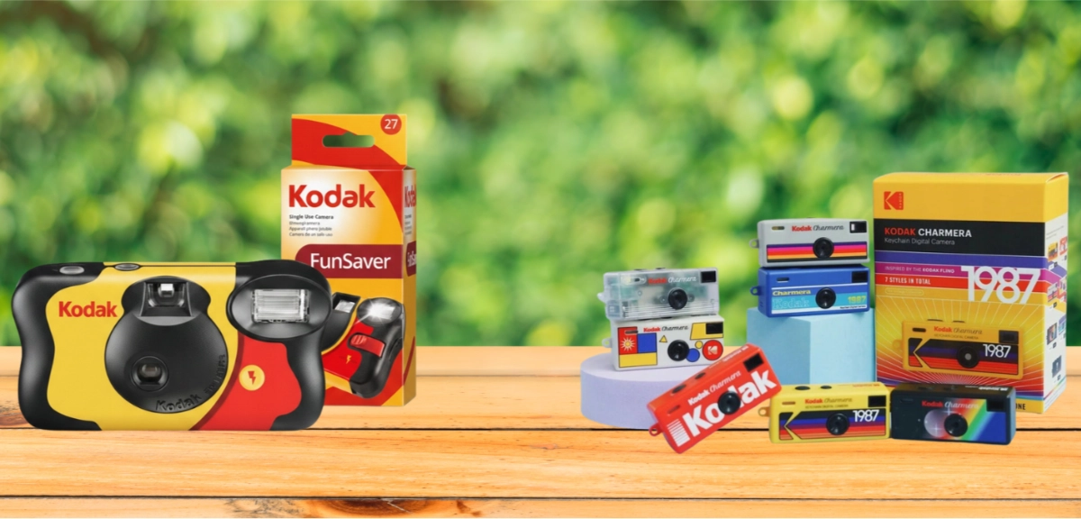 Pamiątka w retro stylu! Kodak Fun Saver vs Kodak Charmera Keychain - który aparat wybrać?